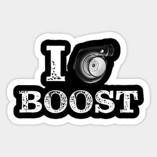 Turbo Boost turbocharger tuning gift idea xmas Sticker